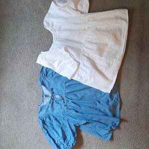 Old Navy ~ Women's size L ~ Bundle of 2 baby doll tops